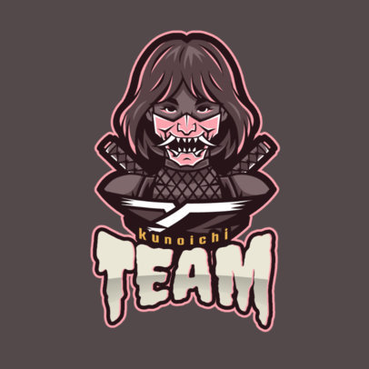  Kunoichi Gaming Logo Maker for Female Gamers 