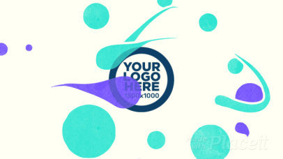 Logo Reveal Video Maker with Flying Bubbles Animation 1733