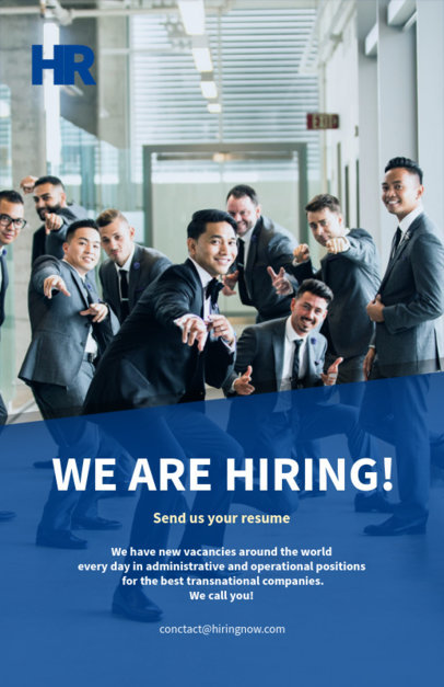 Flyer Design Template for Recruitment Company 516c