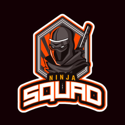 Gaming Logo Maker for a Ninja Squad
