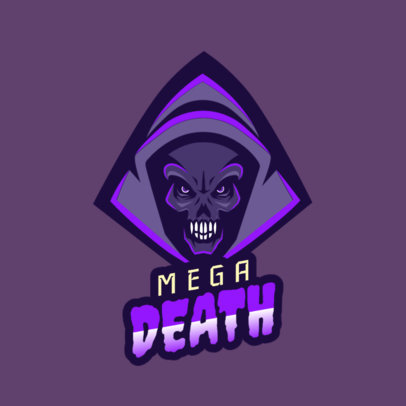 Logo Creator Featuring an Evil Skeleton