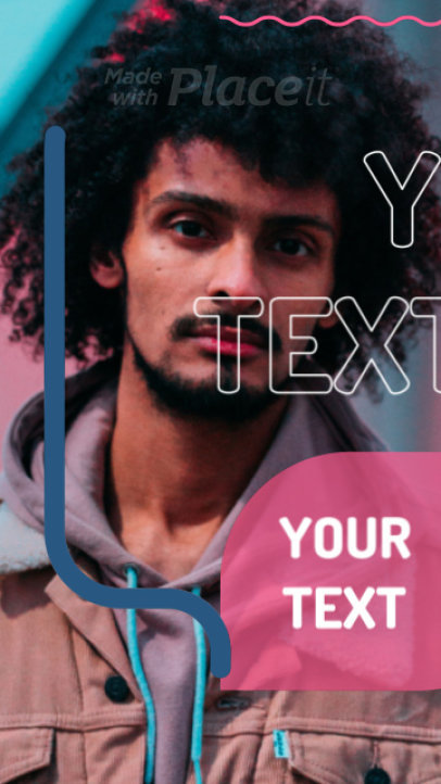 Instagram Story Video Maker for a Quote with Text Animation