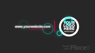 Logo Reveal Intro Maker with Dynamic Dots and Lines Animations 1710