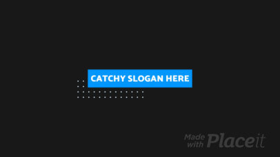 Minimal Intro Maker for a Logo Reveal Featuring Animated Geometric Shapes