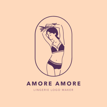 Elegant Logo Maker for a Lingerie Brand 