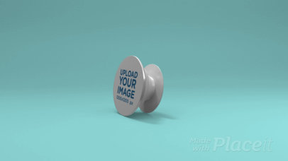 Phone Grip Video Featuring a Plain Background 28768