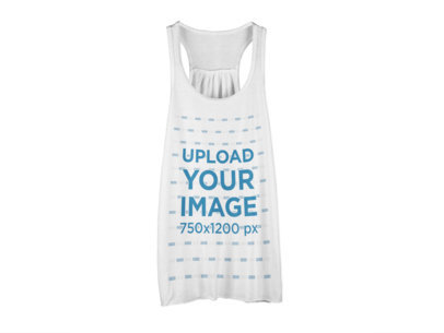 Women's Tank Top Mockup 