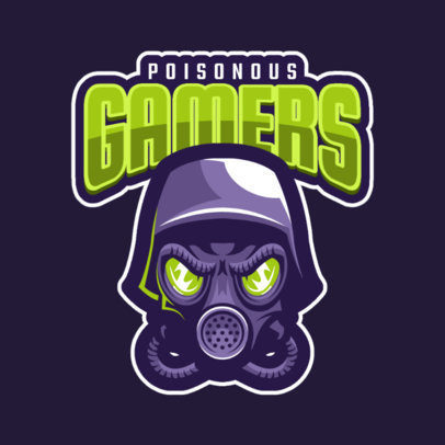 Toxic Mask Logo Maker for Gamers 