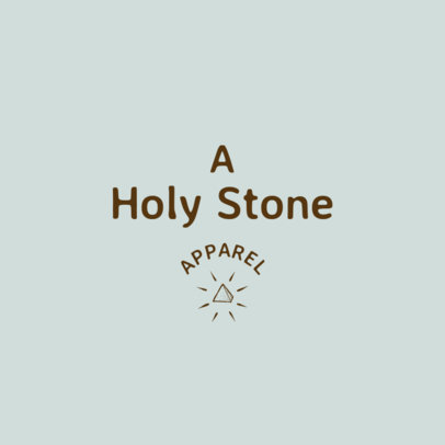 Online Logo Generator for a Minimalist Clothing Brand