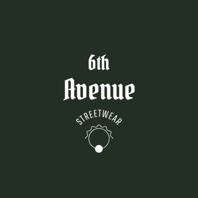 Streetwear Brand Logo Generator with Simple Illustrations