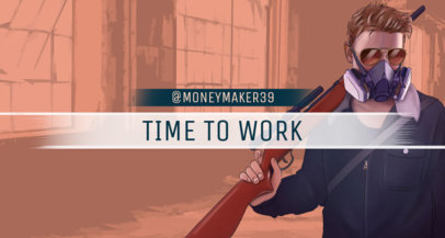 GTA-Inspired Twitch Banner Template