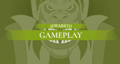 Twitch Banner Maker Inspired by The Horde Wow