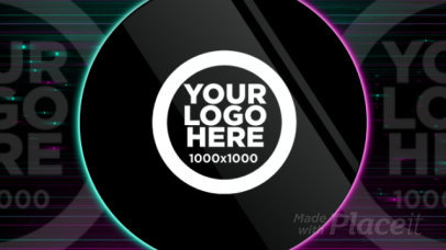 Intro Maker for a Gaming Competition with a Modern Logo Reveal Animation