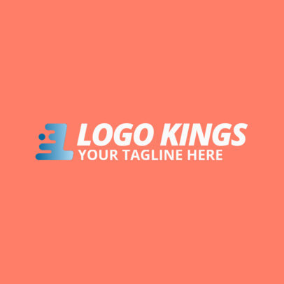 Logo Creator for a Company with an Abstract Icon
