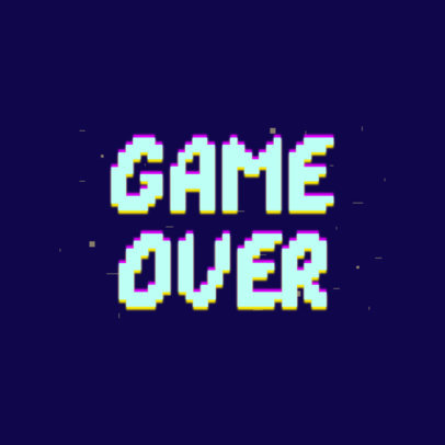 DJ Logo Generator Featuring a Glitch-Like Style