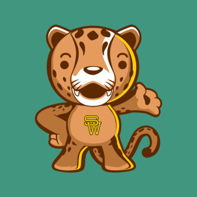 Mascot Maker for a Sports School Team 2381