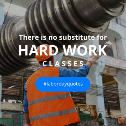  Online Banner Maker with a Quote for Labor Day