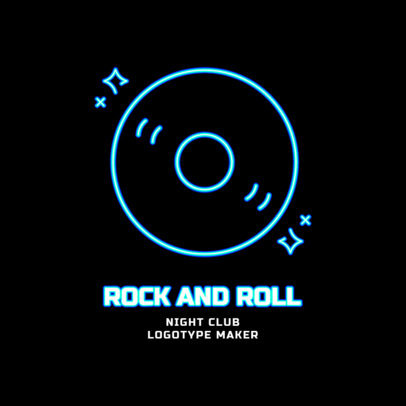 Nightclub Logo Maker for a Retro Club
