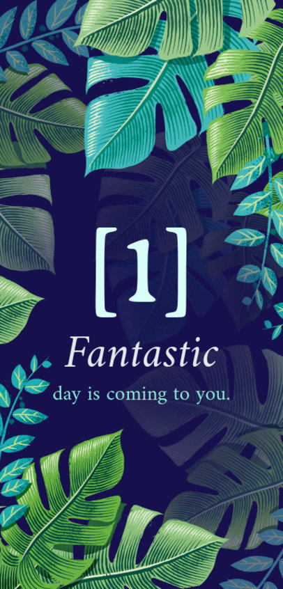 Tropical-Themed Phone Case Design Template