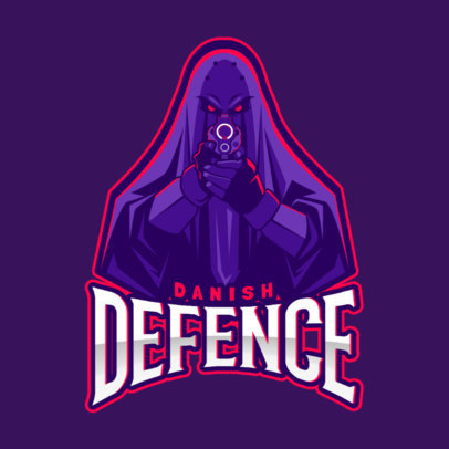 Counter-Strike-Inspired Logo Maker Featuring a Mysterious Character