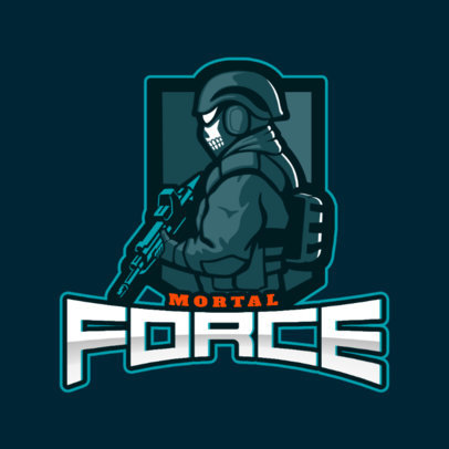 Counter-Strike-Inspired Gaming Logo Maker for a Shooting Team