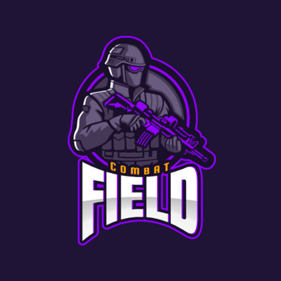 Team Logo Generator for a Competitive Shooting Game 2449m