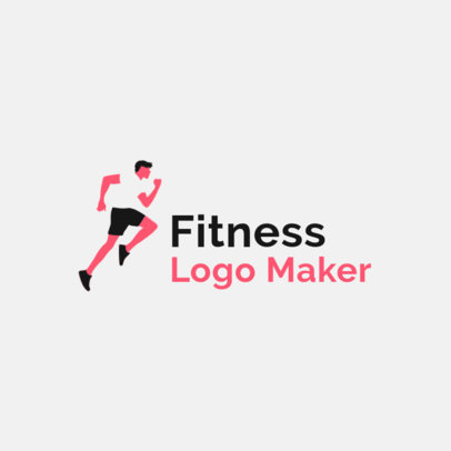 Logo Design Template for a Fitness Center
