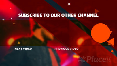 YouTube End Card Templates | Video Maker | Placeit