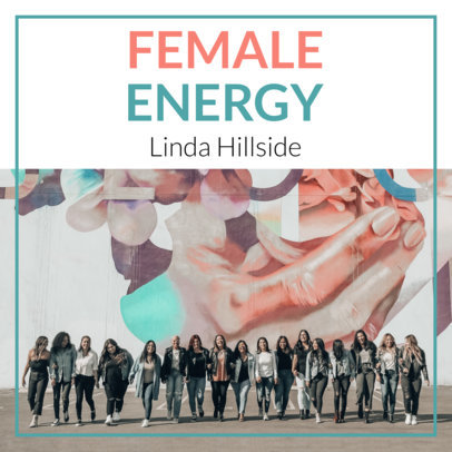 Podcast Cover Template for a Feminist Show