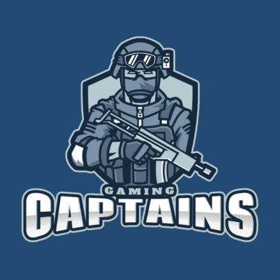 Team Logo Maker with an Elite Force Theme