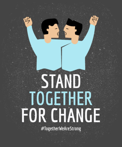 LGBT Rights T-Shirt Design Template 