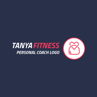 Fitness Online Logo Generator for Personal Trainers