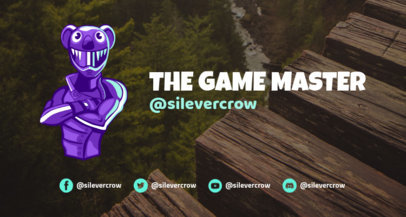 Fortnite-Style Twitch Banner Template