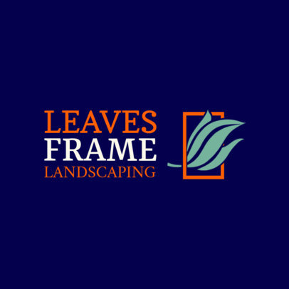 Minimalist Landscaping Logo Maker