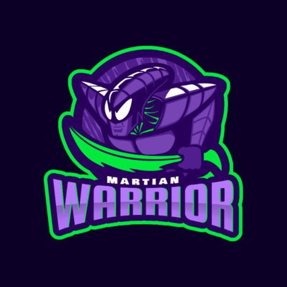 Logo Template with Illustrated Characters Inspired by MLBB 2455dd