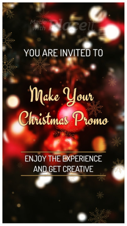 Christmas Instagram Story Maker for a Holiday Promo
