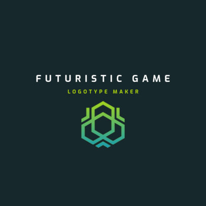 Gaming Logo Generator with Futuristic Abstract Graphics 