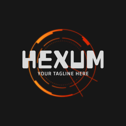 Gaming Logo Creator with a Futuristic Emblem