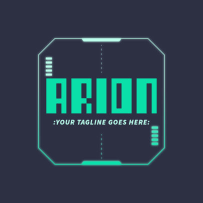 Gaming Logo Maker with a Futuristic Technology Style