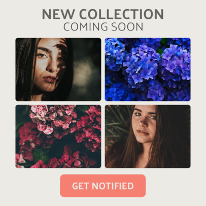 Modular Layout Banner Maker for a New Collection 