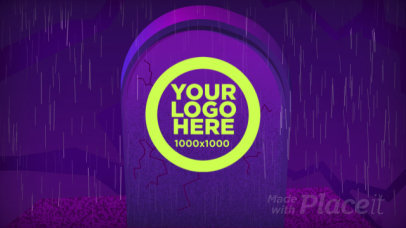 Logo Reveal Intro Maker with Animated Gravestones