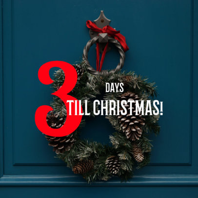 Social Media Image Maker with Christmas Graphics 566c--1762