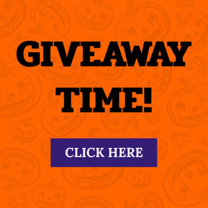 Banner Maker for Halloween Giveaways