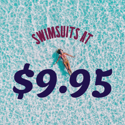 Social Media Post Template to Promote Special Sales