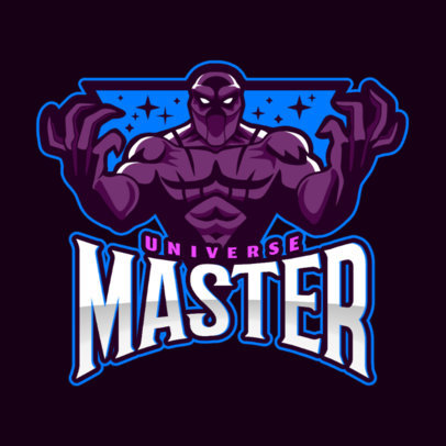 Logo Maker Featuring a DOTA 2 Inspired Character
