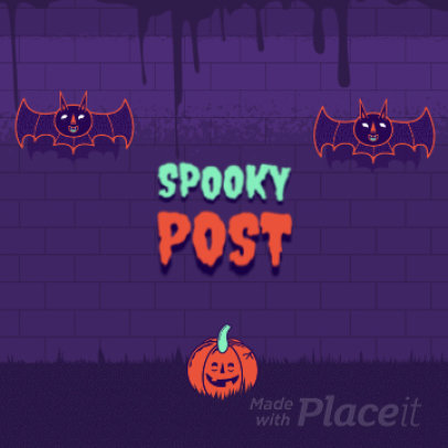 Instagram Post Video Maker for Halloween Season 