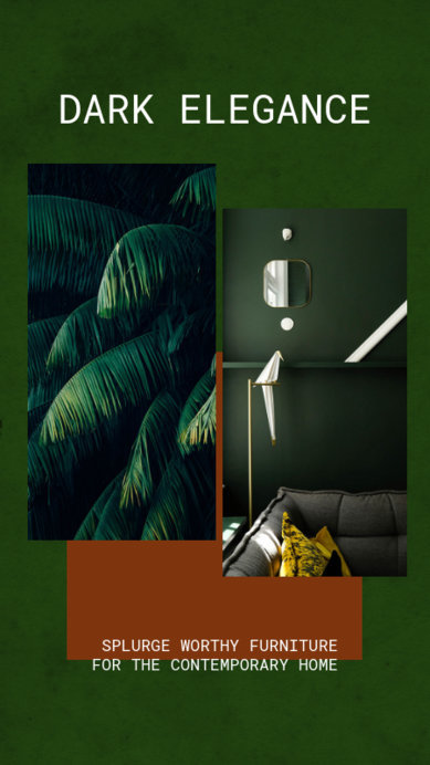 Elegant Interior Design Instagram Story Maker
