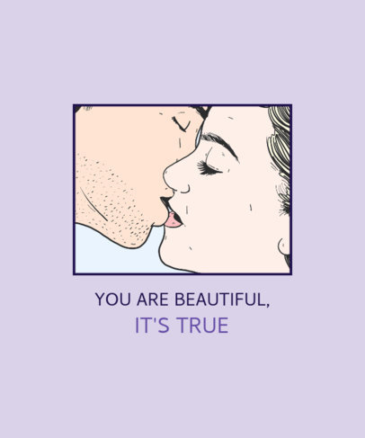 Valentine's Day T-Shirt Maker with Romantic Clip Art