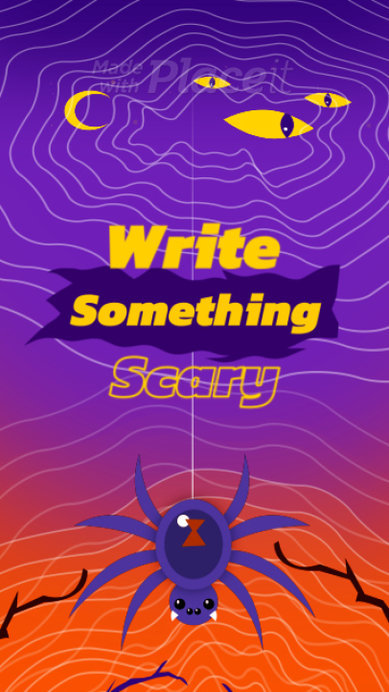 Halloween-Themed Instagram Story Maker with Spooky Characters