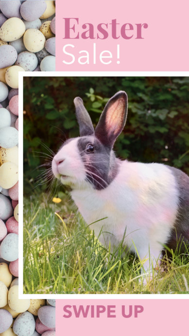 Instagram Story Template for Easter Ads